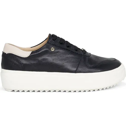 PAR&SS Zapatillas Urbanas De Cuero Mujer 2637-Ka26q1