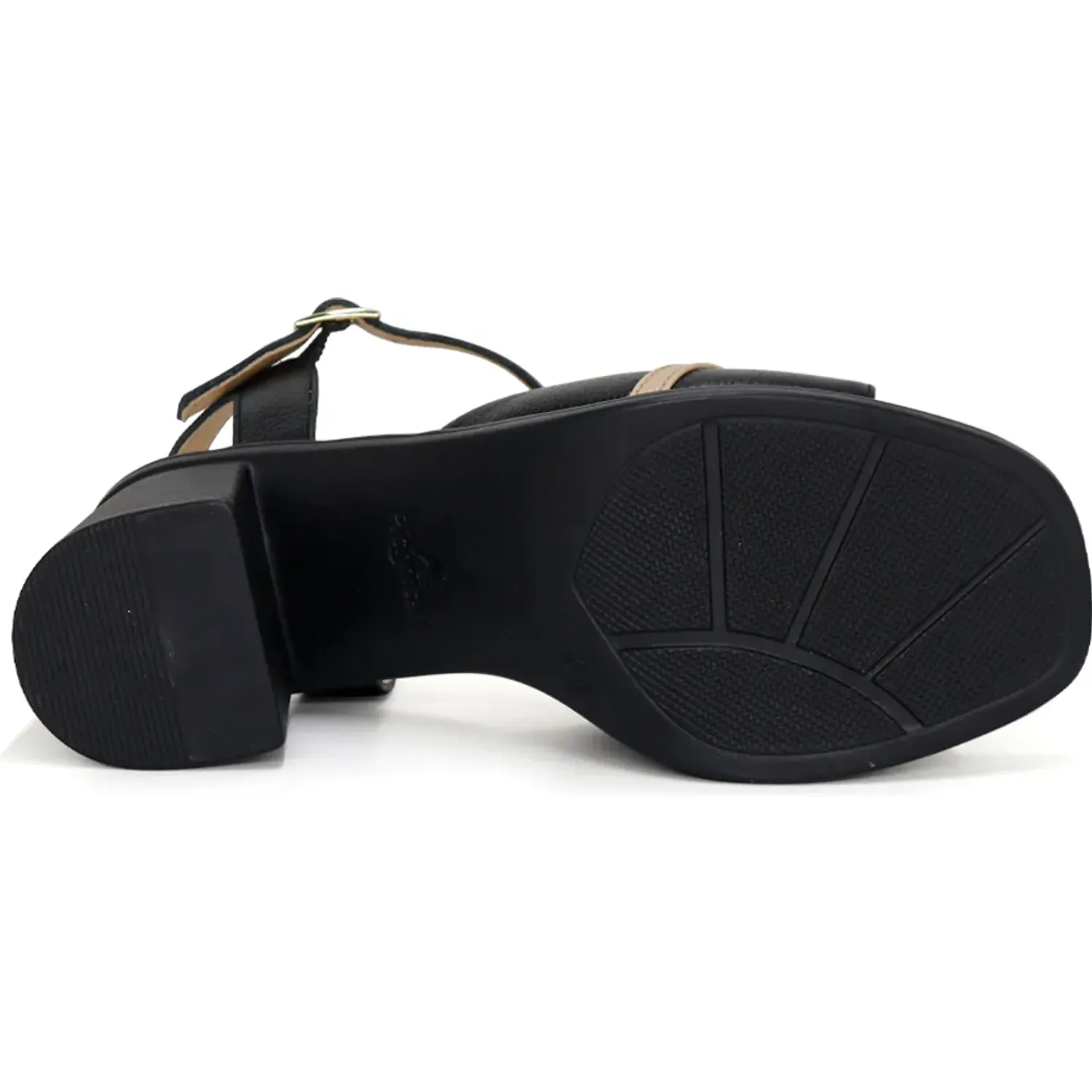 Sandalias Par&Ss Casual Cuero Mujer Ka25-Alcina-N color negro | Platanitos