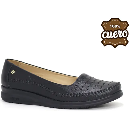 PAR&SS Mocasin Casual De Cuero Mujer 2622-Ka26q1