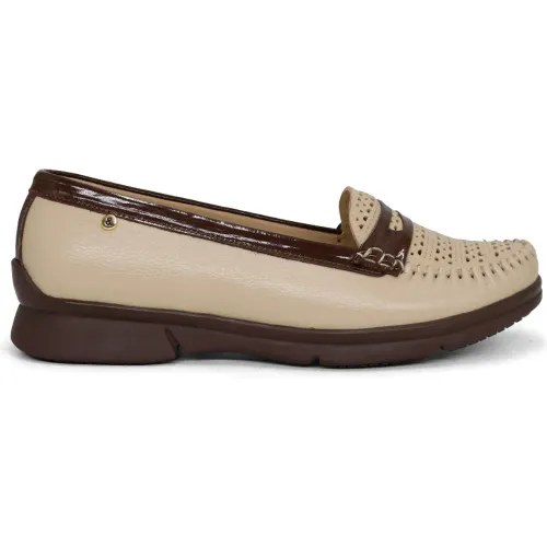PAR&SS Mocasin Casual De Cuero Mujer Ceza-Ka26q1
