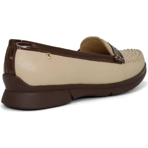 PAR&SS Mocasin Casual De Cuero Mujer Ceza-Ka26q1