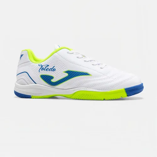 Zapatillas Joma De Futbol Sala Juvenil Unisex Toledo Jr 2602 In color blanco | Platanitos