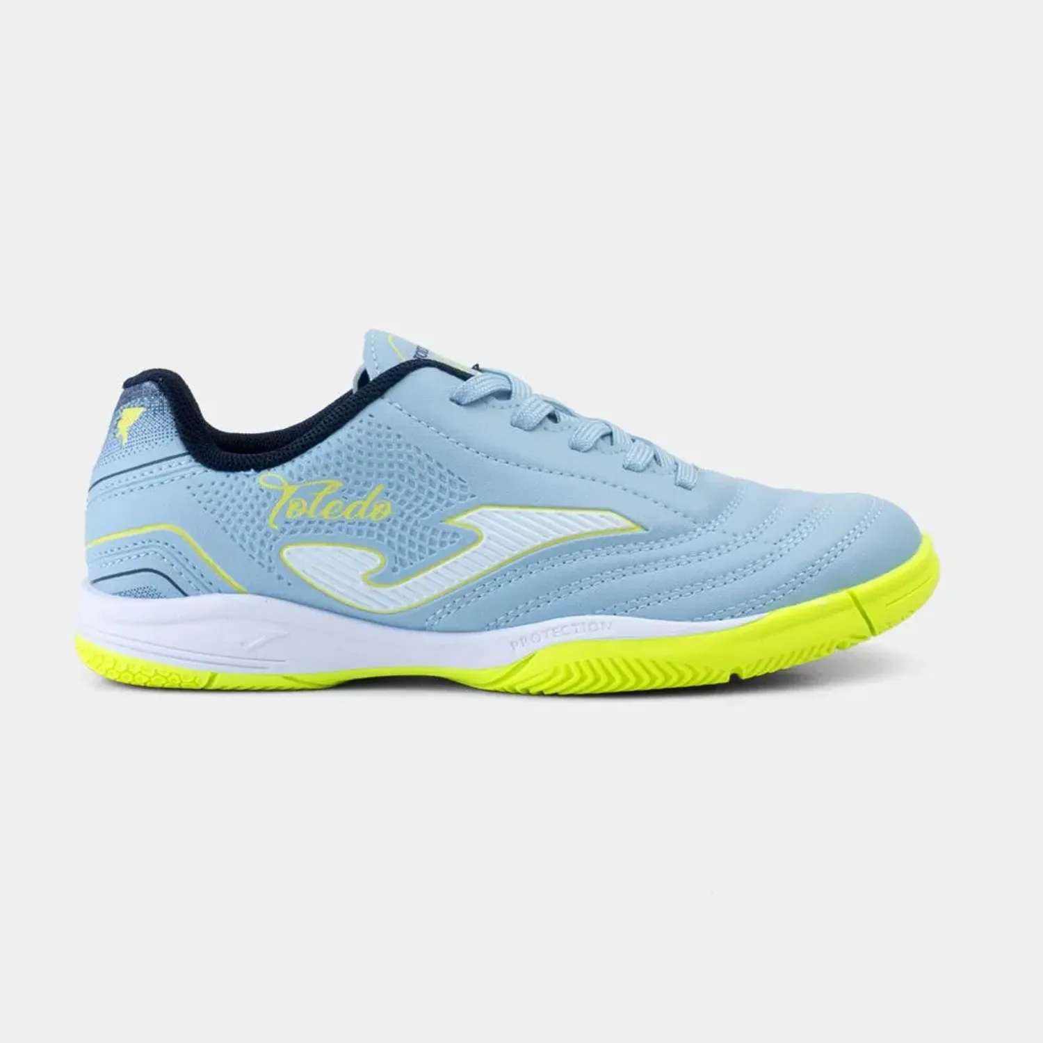 Zapatillas Joma De Futbol Sala Juvenil Unisex Toledo Jr 2605 In color celeste | Platanitos