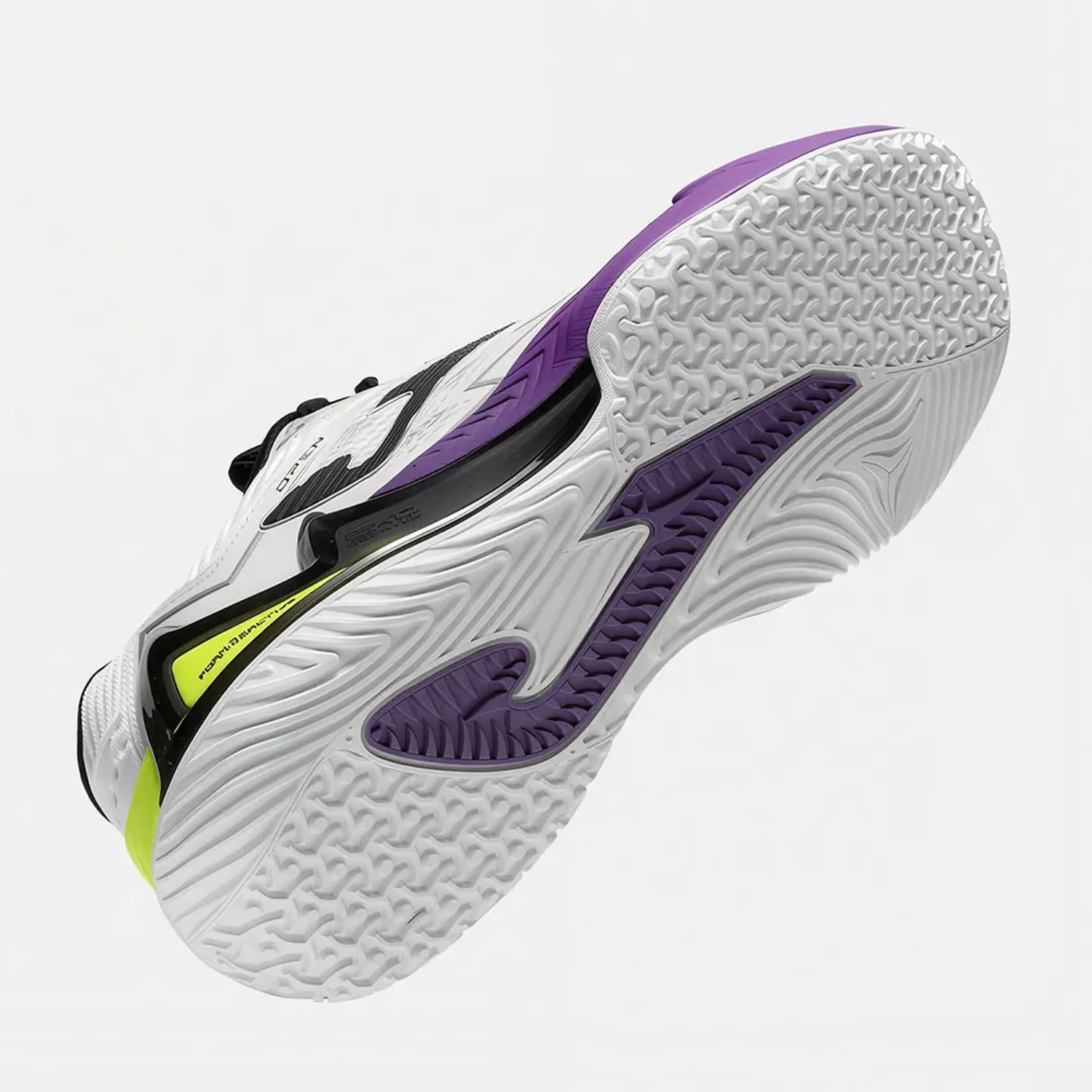 Zapatillas Joma Padel Hombre Open Men 2632 color blanco / morado | Platanitos