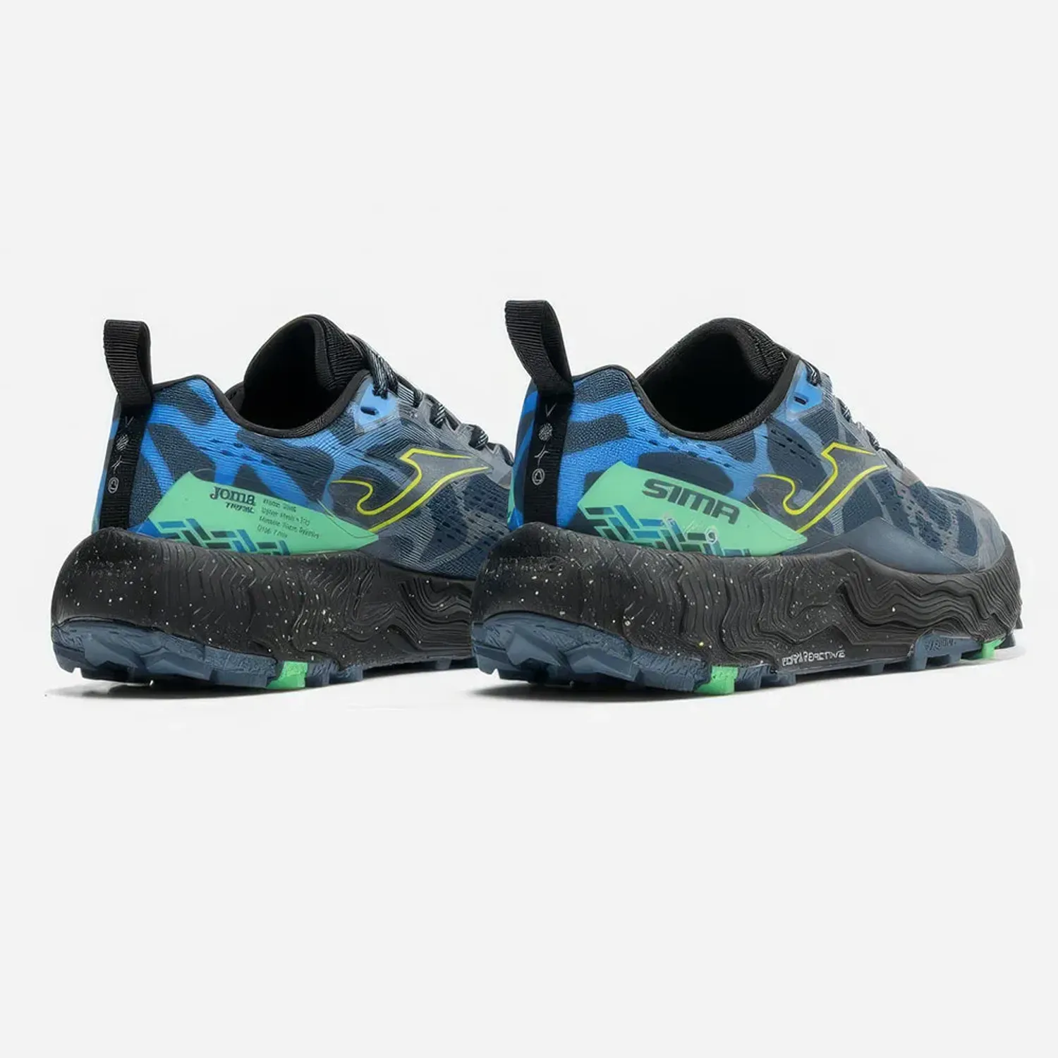 Zapatillas Joma Trail Running Hombre Sima 2601 color azul | Platanitos