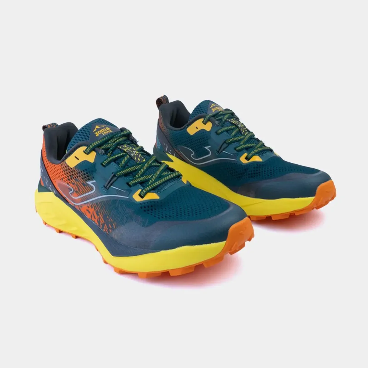 Zapatillas Joma Trail Running Hombre Tundra 2617 color azul / amarrillo | Platanitos
