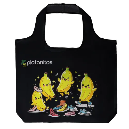 Platanitos Bolsa De Compras Reutilizable Plegable Inve026