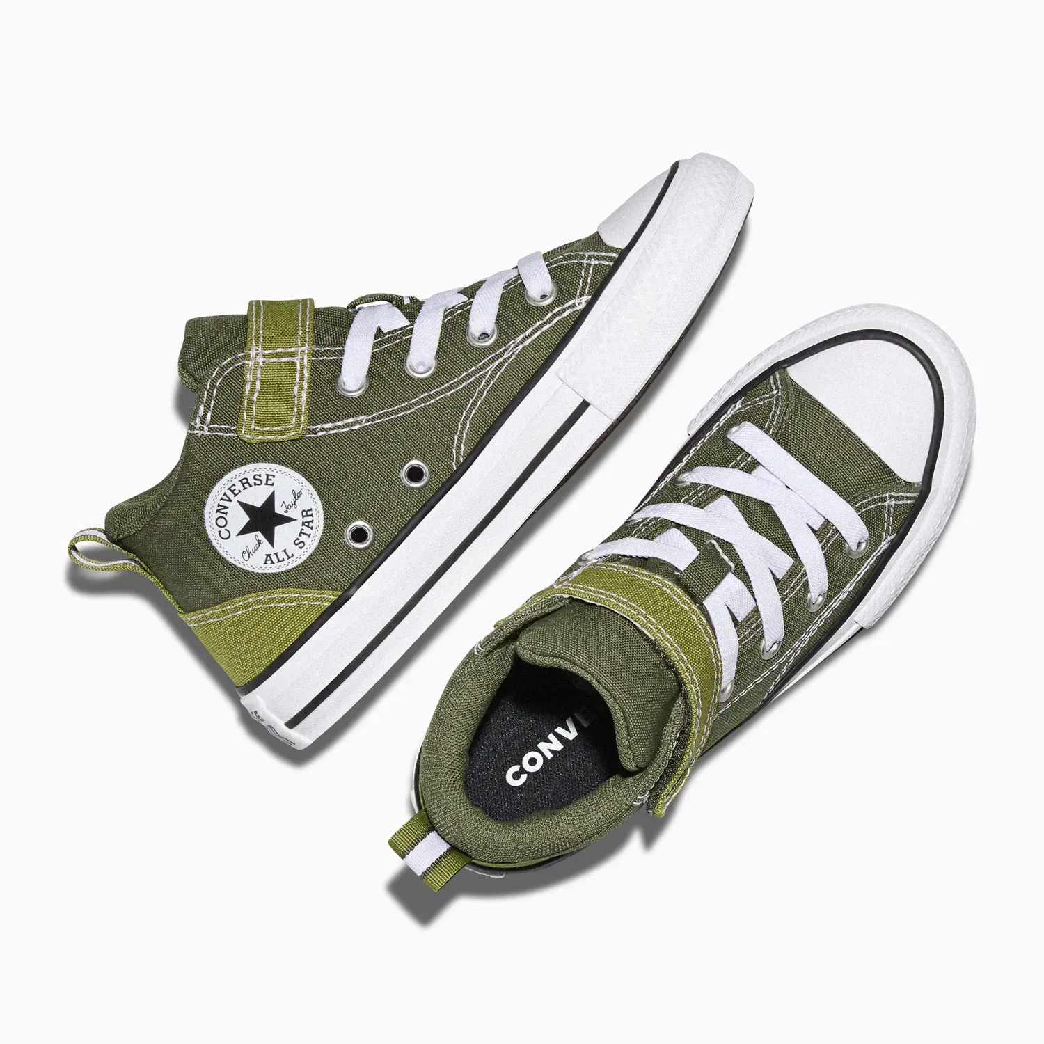 Zapatillas Converse Urbanas Niño Chuck Taylor All Star Malden Street Easy-On color verde | Platanitos
