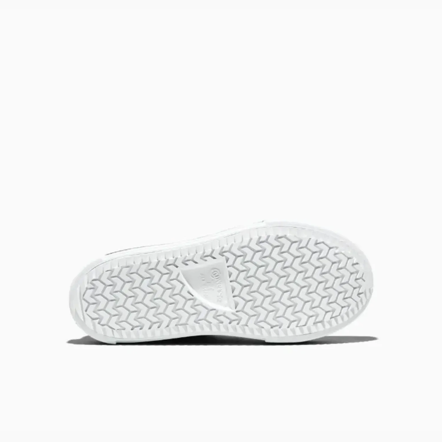 Zapatillas Converse Urbanas Niño Chuck Taylor All Star Double Stack Platform color blanco | Platanitos