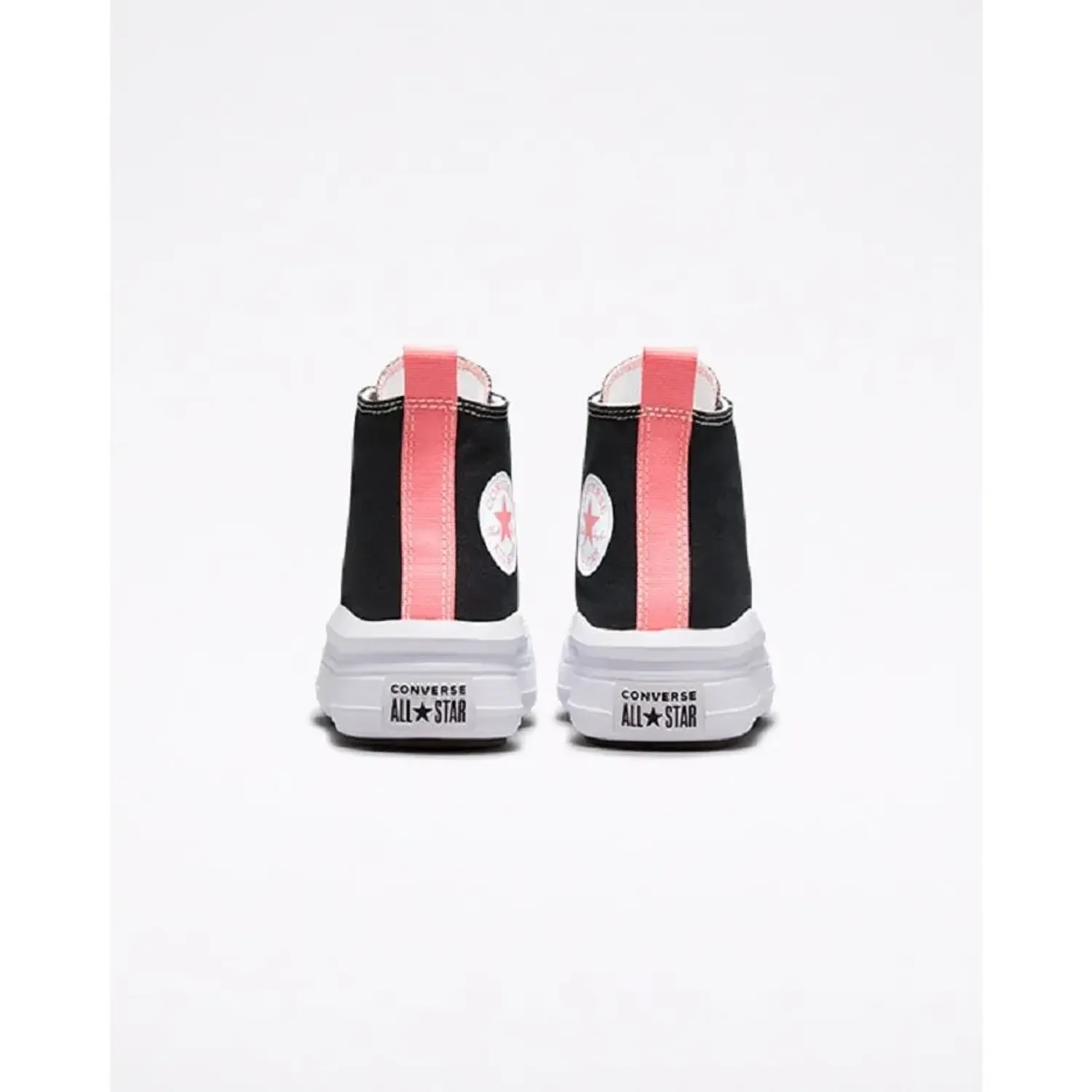 Zapatillas Converse Urbanas Niño Chuck Taylor All Star Move Platform Hi color negro | Platanitos