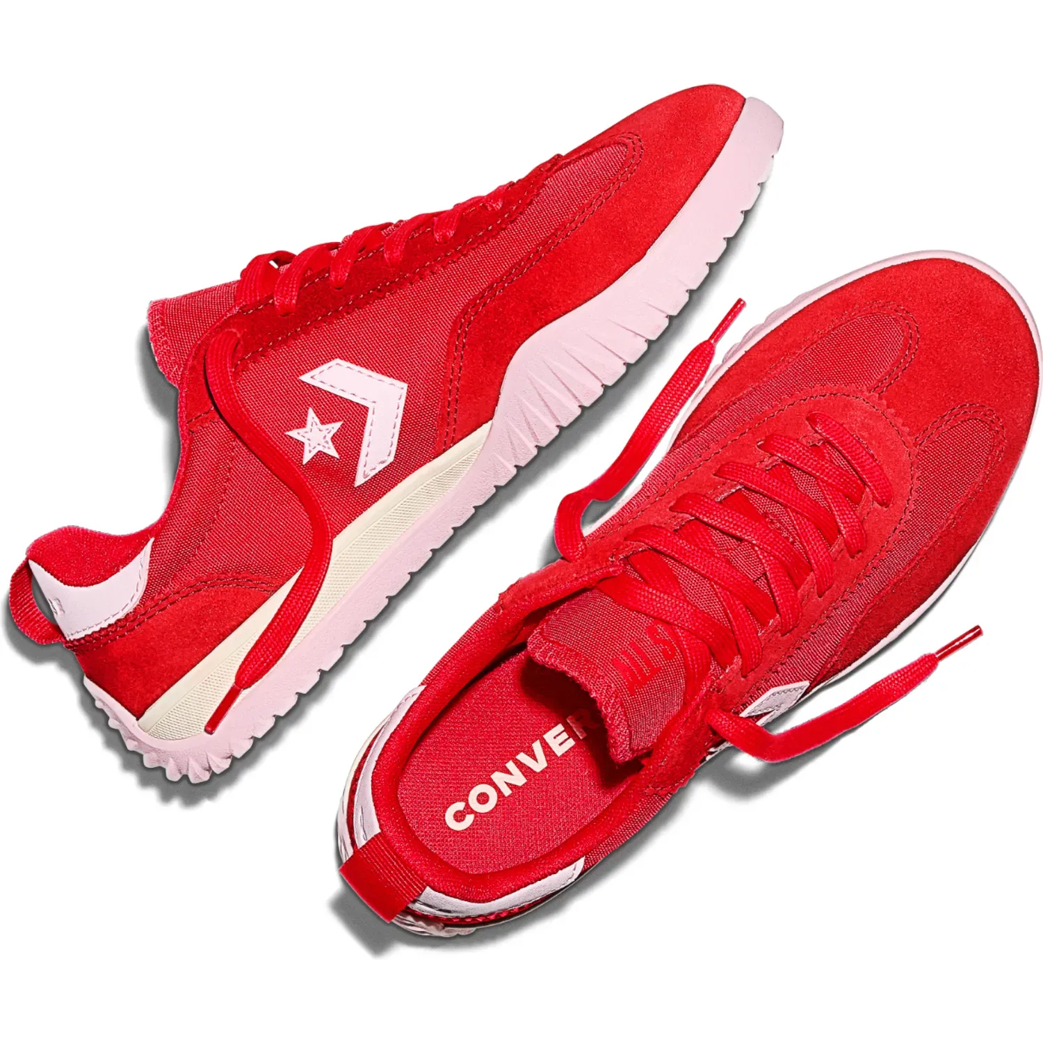 Zapatillas Converse Urbanas Mujer Run Star Trainer color rojo | Platanitos