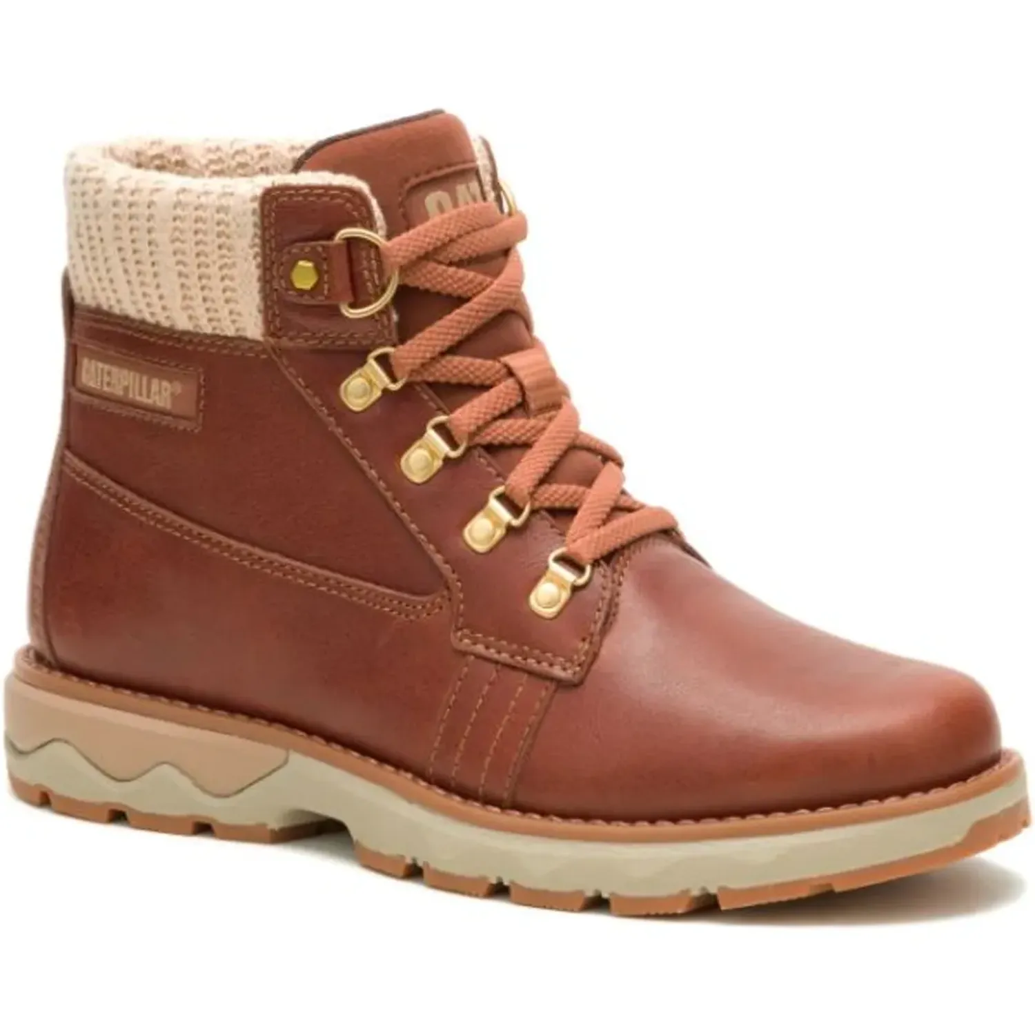 Zapato Cat Botin Casual Mujer Fandom color marron | Platanitos