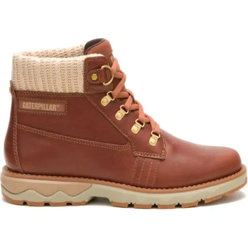Mujer CAT Marron Zapato Botin Casual Mujer Fandom