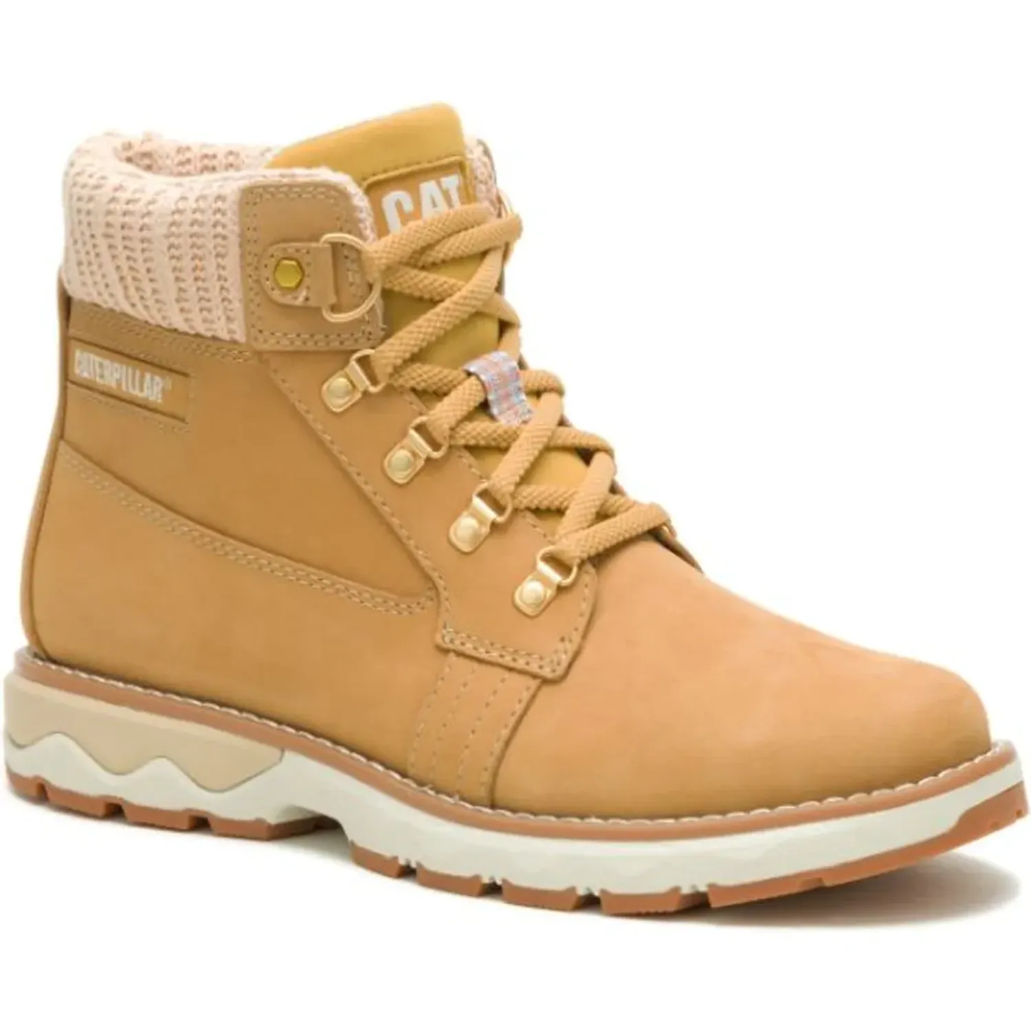 Zapato Cat Botin Casual Mujer Fandom color amarillo | Platanitos