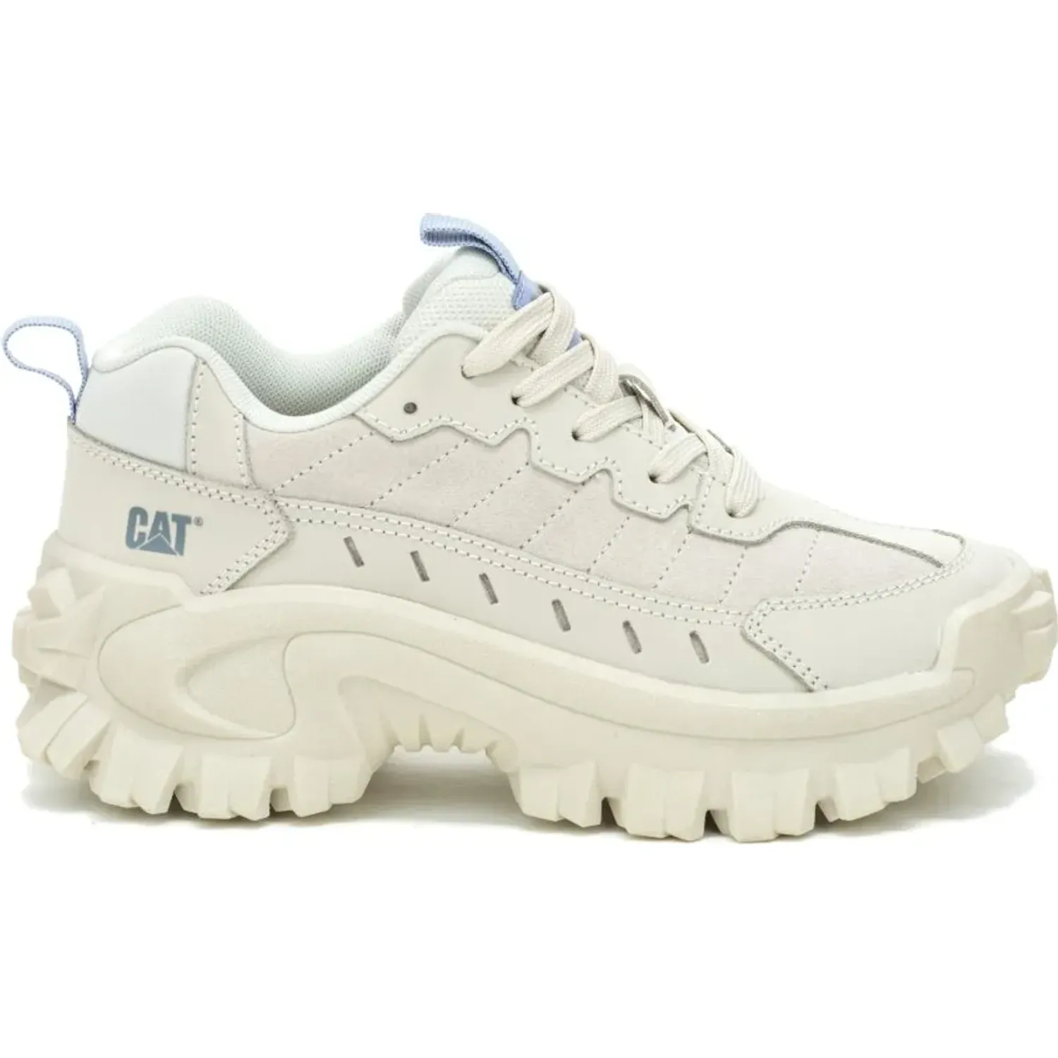 Zapatilla Cat Casual Mujer Intruder Lite color blanco | Platanitos