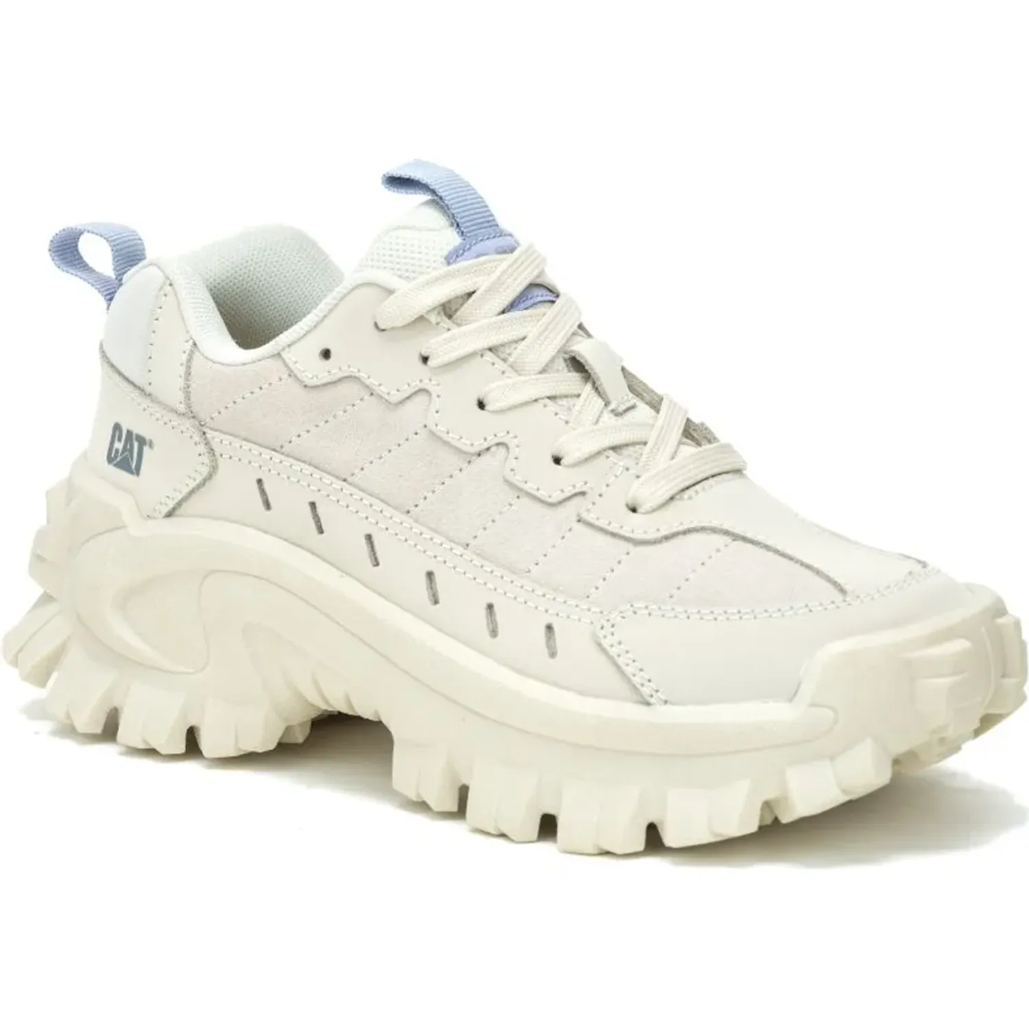 Zapatilla Cat Casual Mujer Intruder Lite color blanco | Platanitos