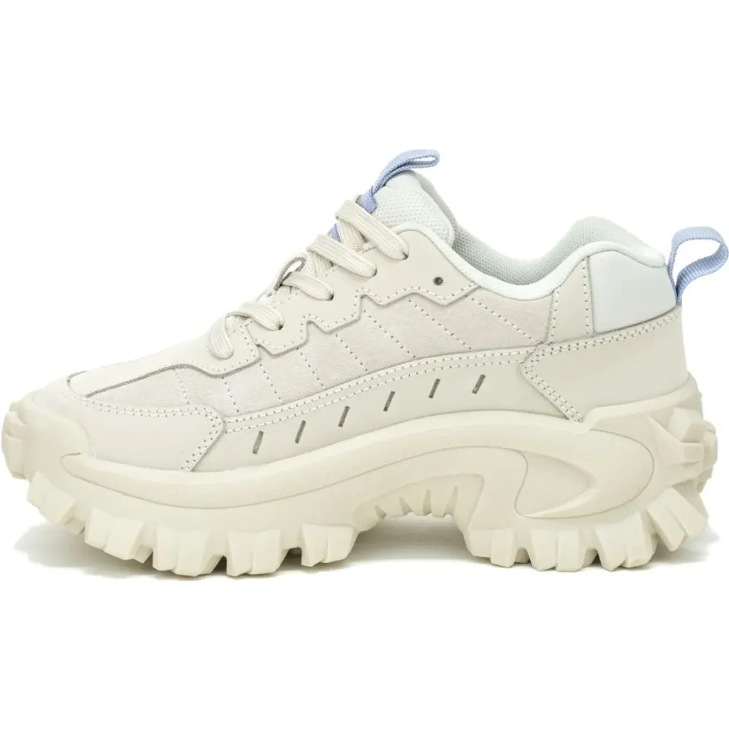 Zapatilla Cat Casual Mujer Intruder Lite color blanco | Platanitos