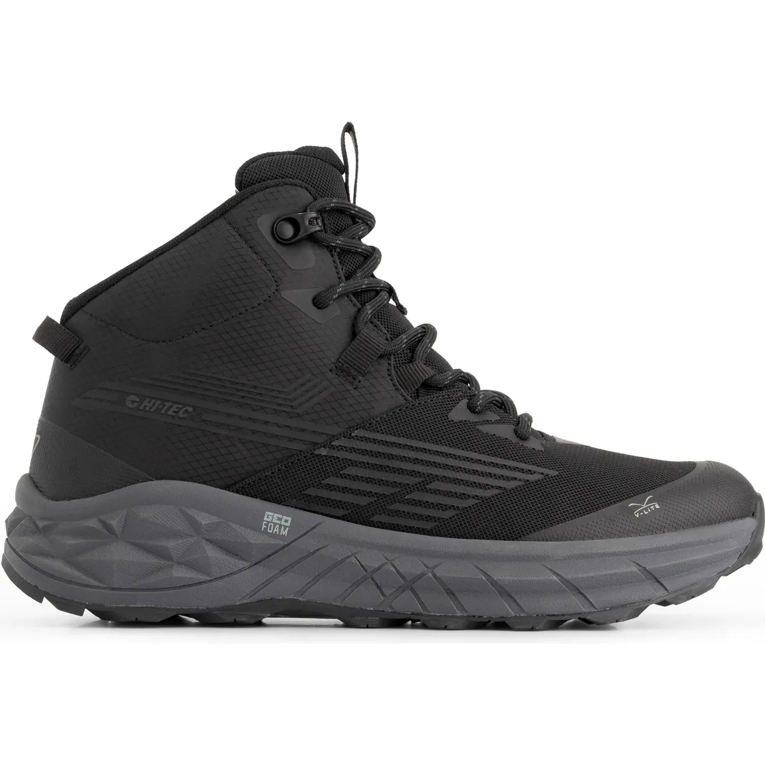 Zapatillas Hi-Tec De Outdoor Mujer Geo Fuse Mid Women'S color negro | Platanitos