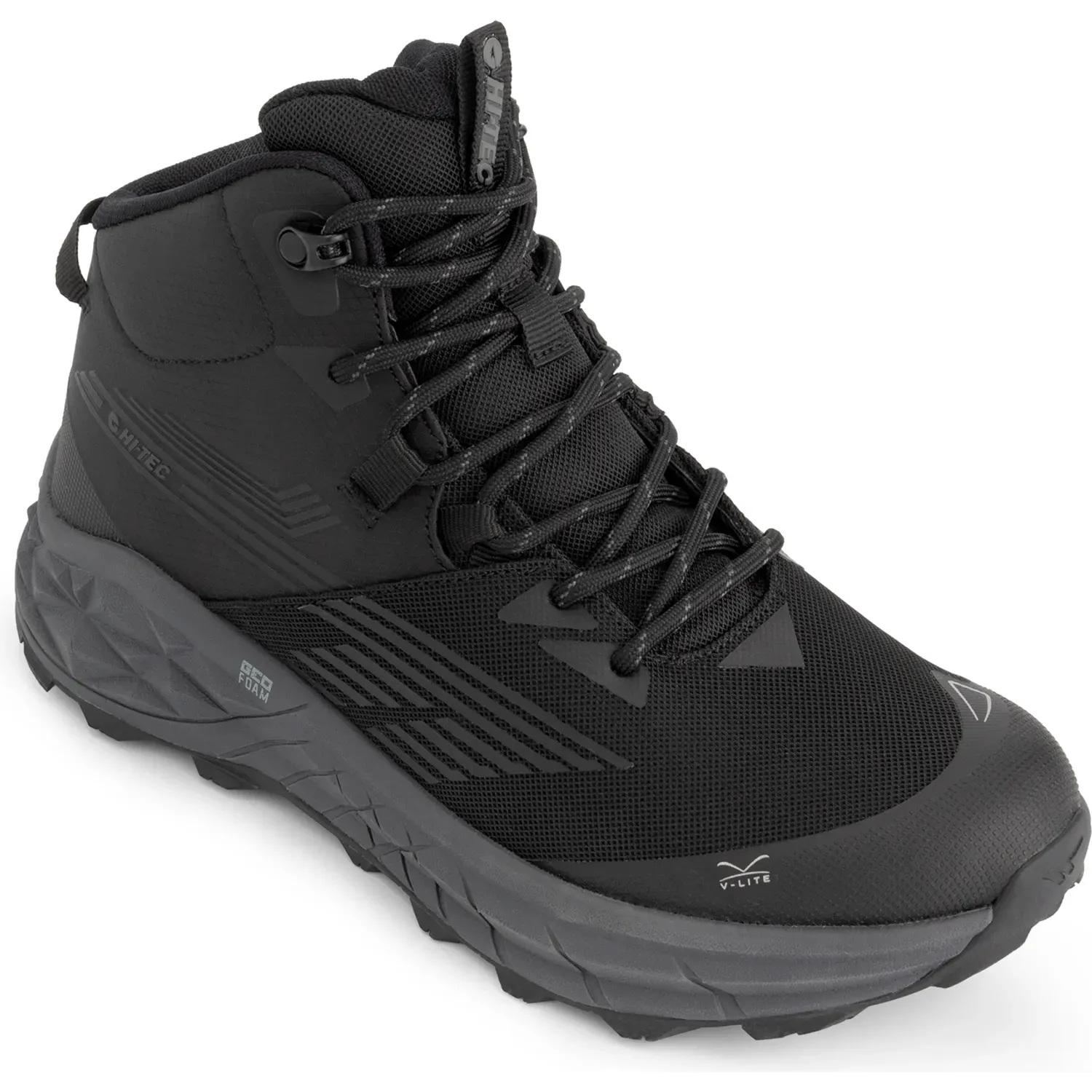 Zapatillas Hi-Tec De Outdoor Mujer Geo Fuse Mid Women'S color negro | Platanitos