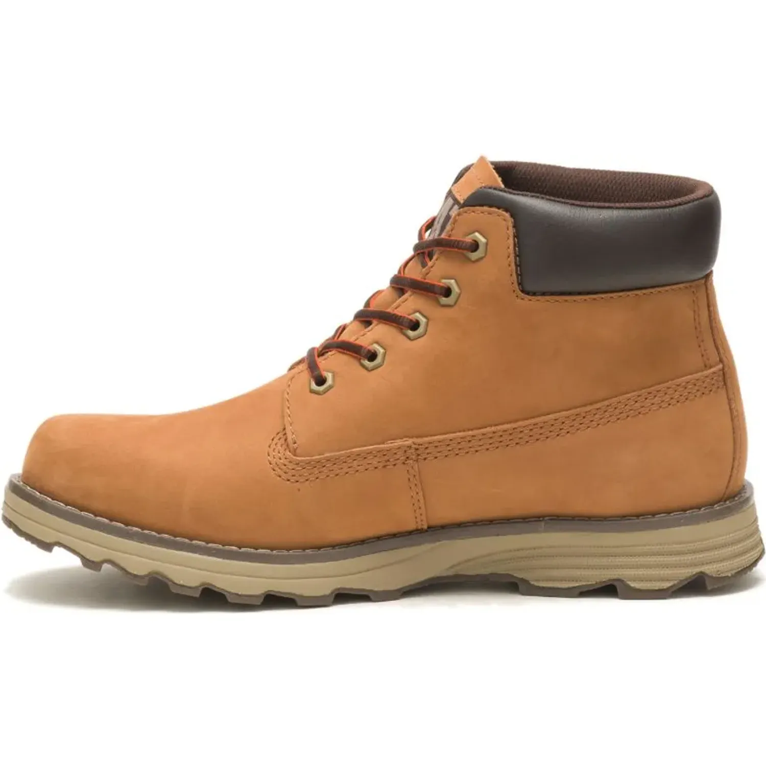 Zapato Cat Botin Casual Hombre Founder Wp color bronce | Platanitos