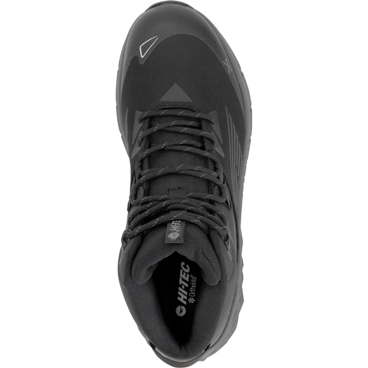 Zapatillas Hi-Tec De Outdoor Hombre Geo Fuse Mid color negro | Platanitos