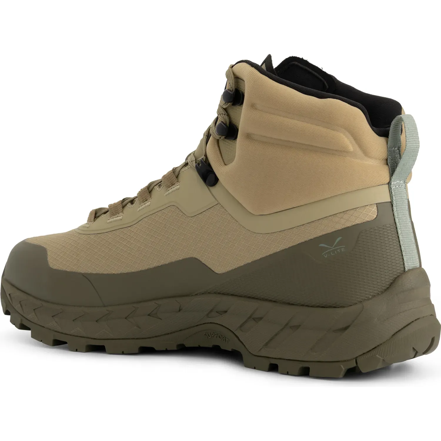Zapatillas Hi-Tec De Outdoor Hombre Altitude Lte Mid Wp color verde | Platanitos