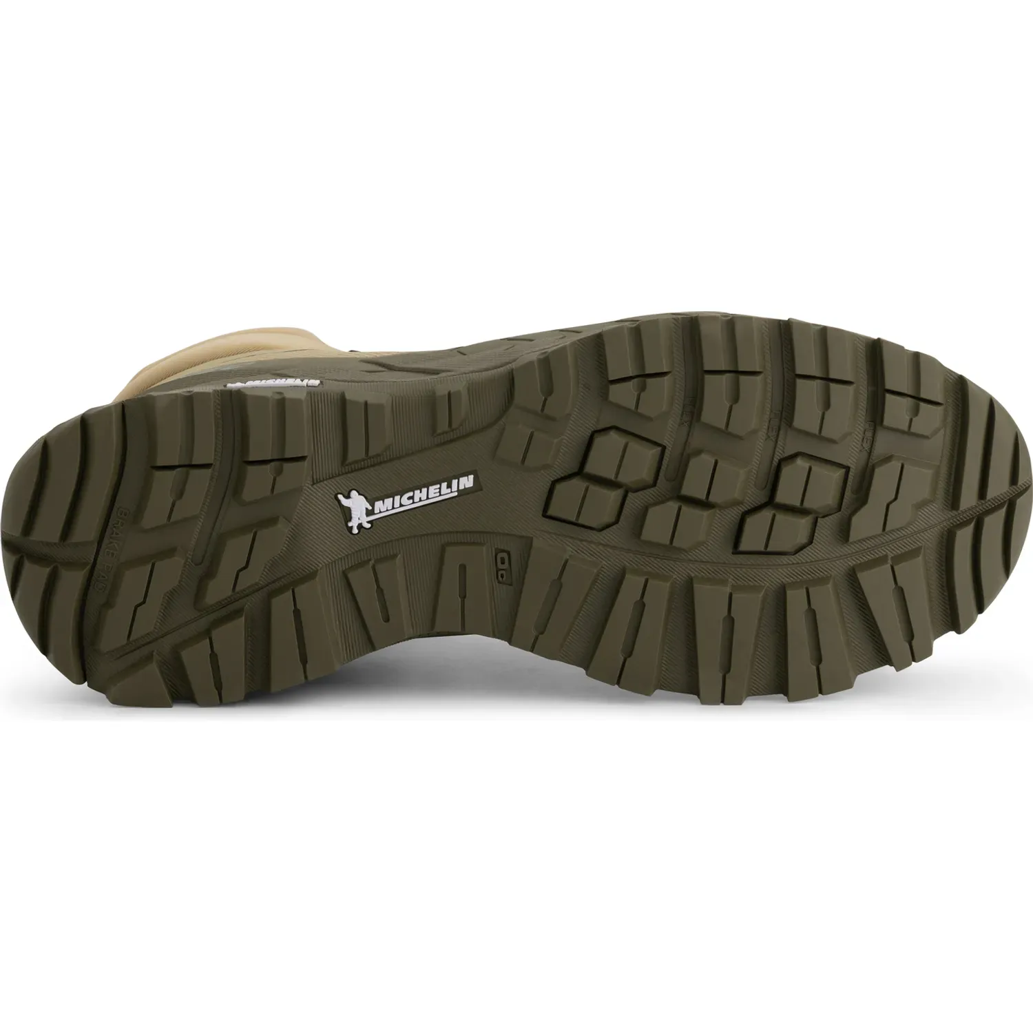 Zapatillas Hi-Tec De Outdoor Hombre Altitude Lte Mid Wp color verde | Platanitos