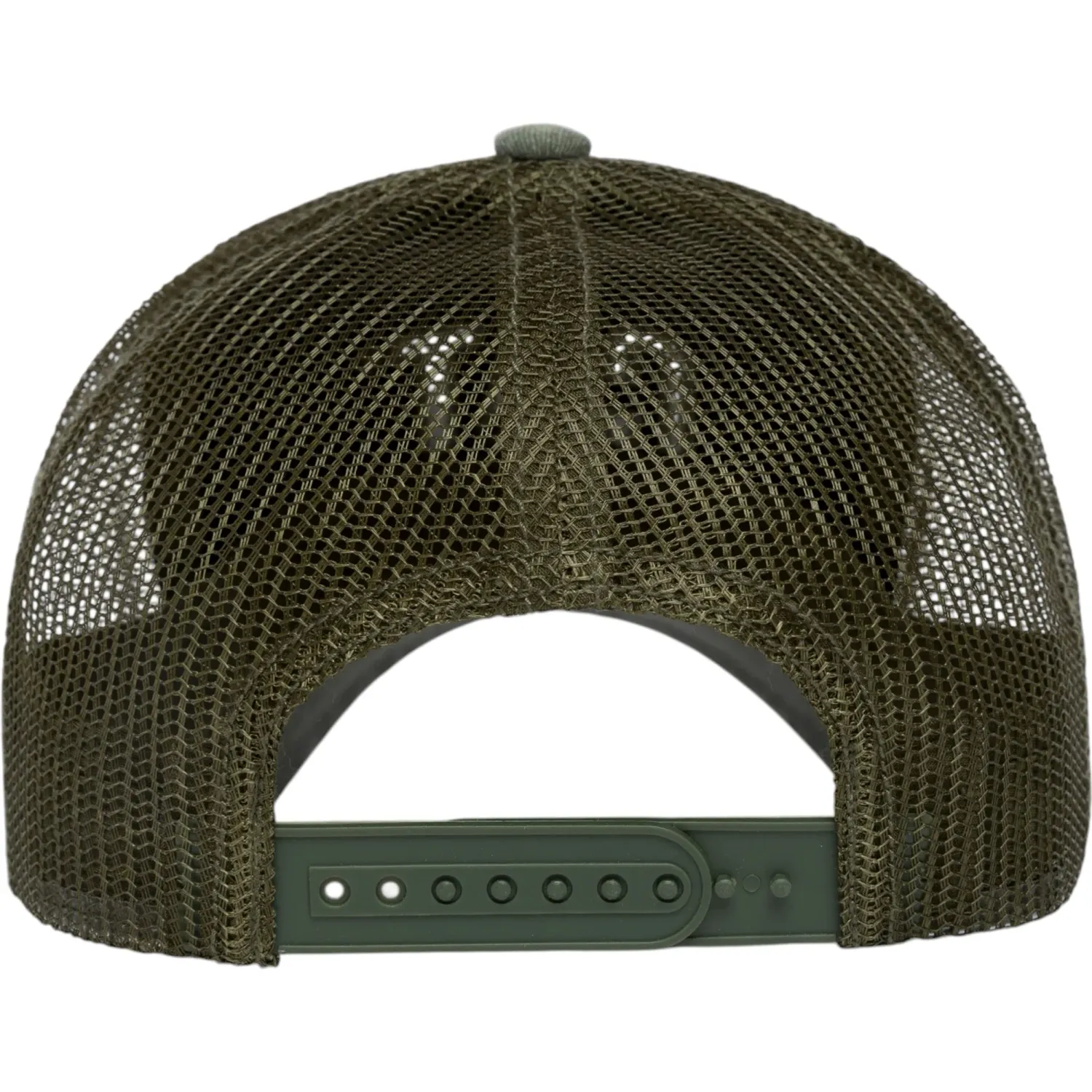 Gorro Cat Deportivo Hombre Pigment Dyed Trucker Cap color verde | Platanitos