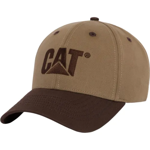 Gorro Cat Deportivo Hombre Logo Combination Hat color marron | Platanitos