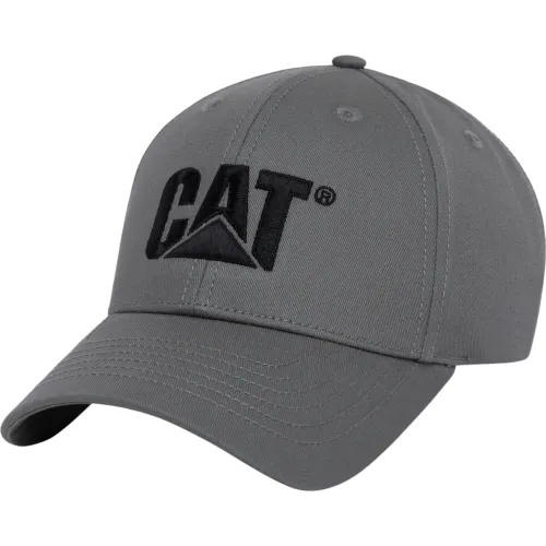 Gorro Cat Deportivo Hombre Logo  Hat color gris | Platanitos
