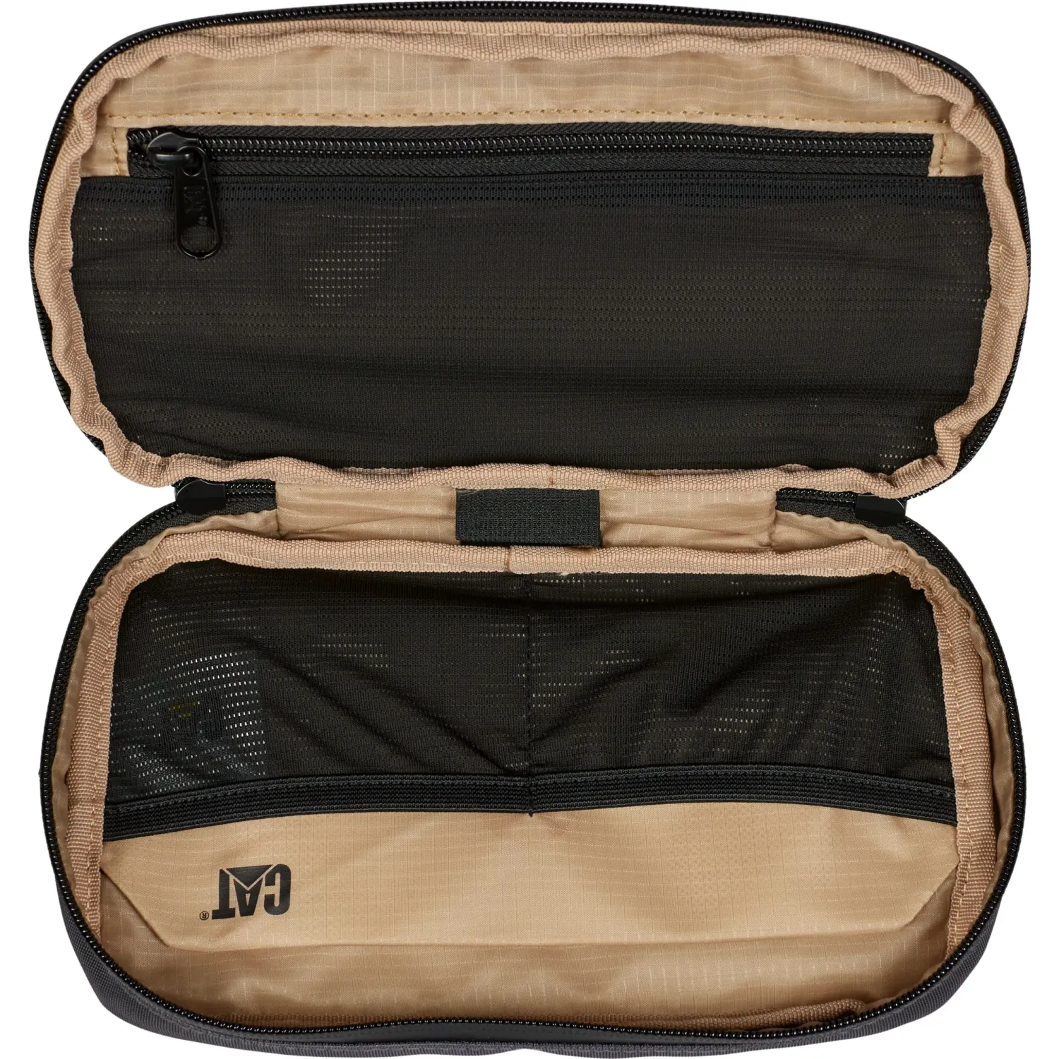 Bolso Cat Deportivo Unisex Gadget Organizer color negro | Platanitos