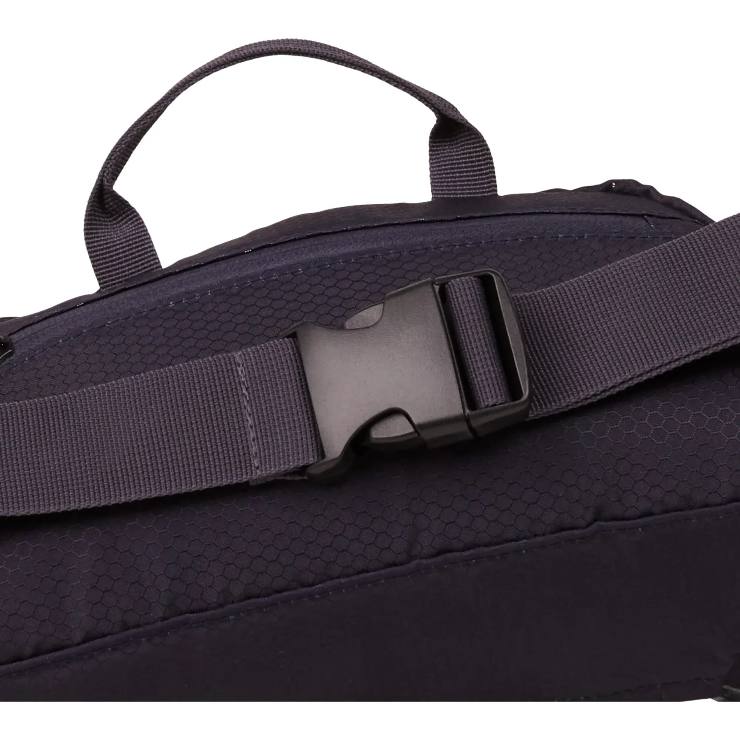 Canguro Cat Deportivo Unisex Fuji Waist Bag color negro | Platanitos