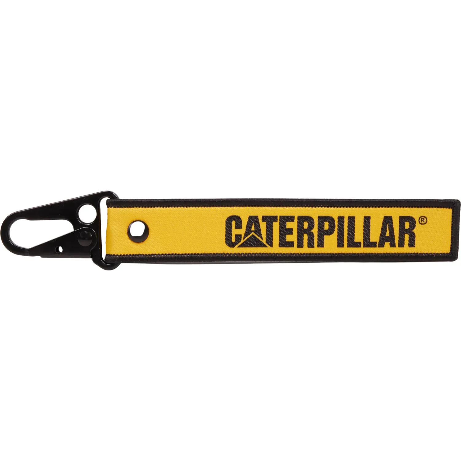 Llavero Cat Unisex Woven Key Tag color amarillo | Platanitos