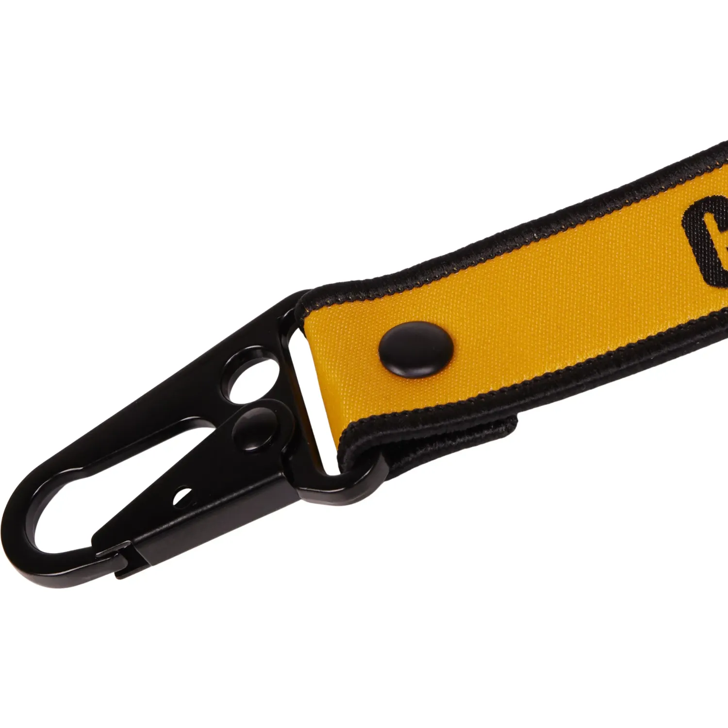 Llavero Cat Unisex Woven Key Tag color amarillo | Platanitos