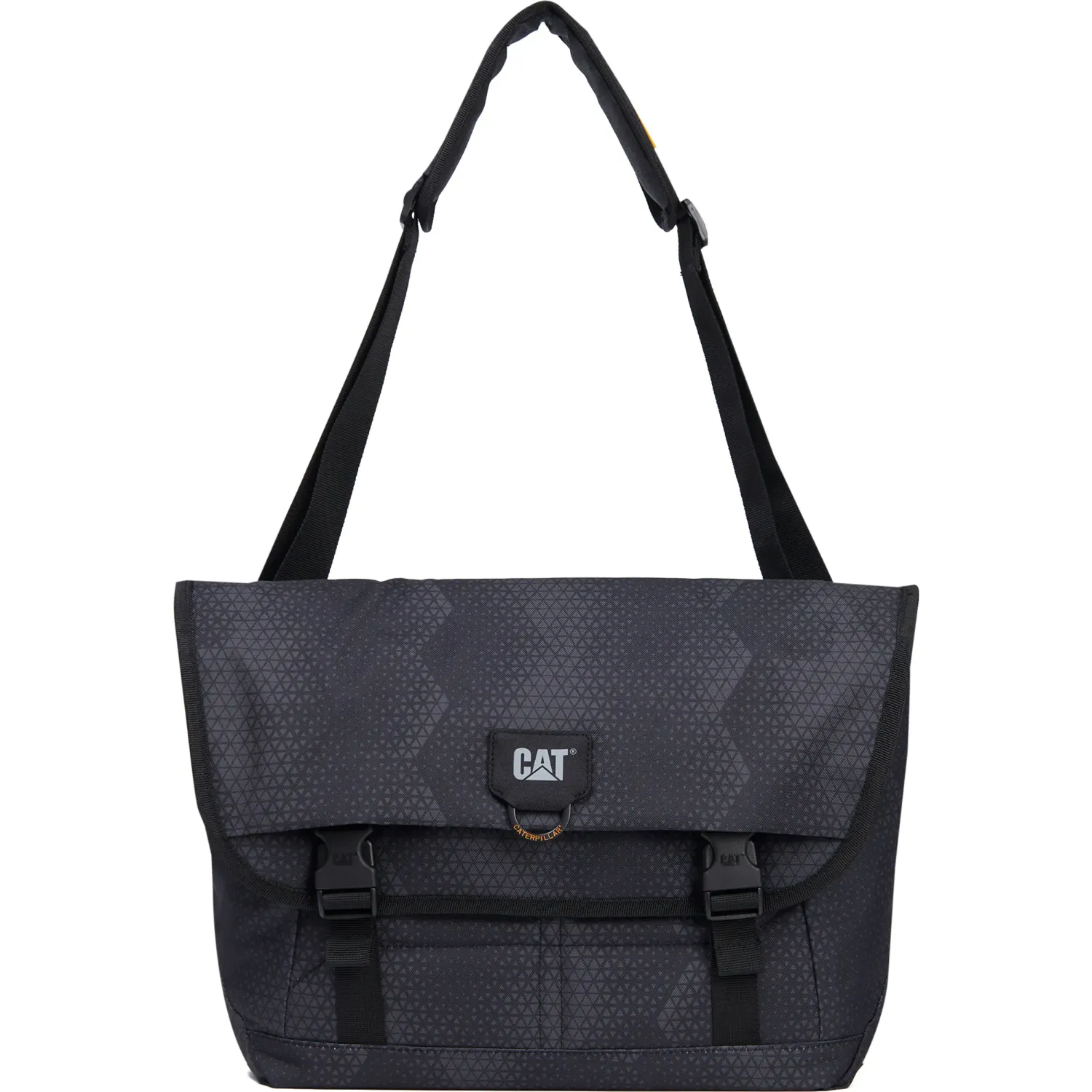 Maletin Cat Deportivo Unisex Roman Messenger Bag color negro | Platanitos