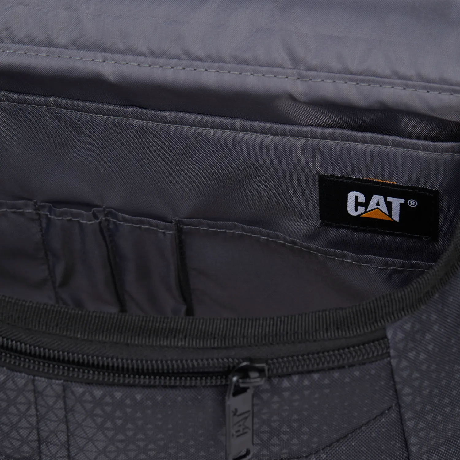 Maletin Cat Deportivo Unisex Roman Messenger Bag color negro | Platanitos
