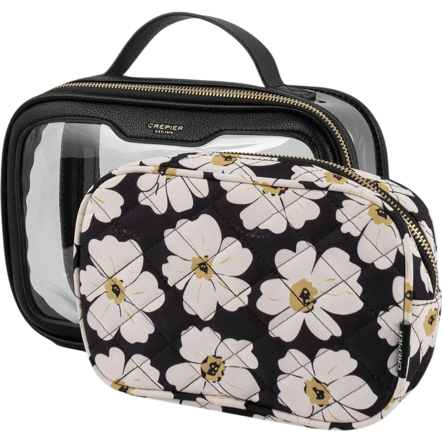 Set Crepier Organizador X2 Ximena Grande color negro | Platanitos