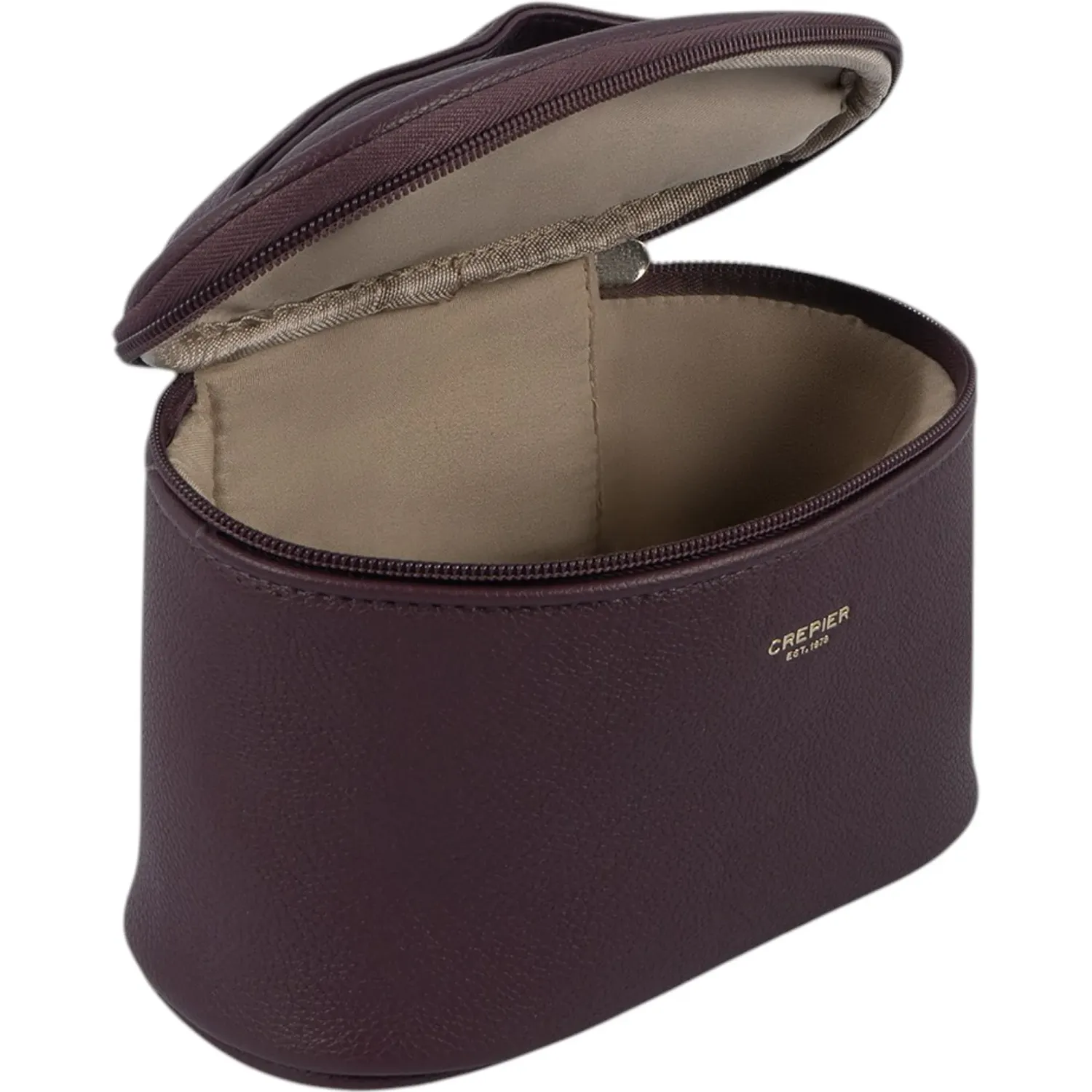 Set Crepier Organizador X4 Lauren Grande color burgundy | Platanitos