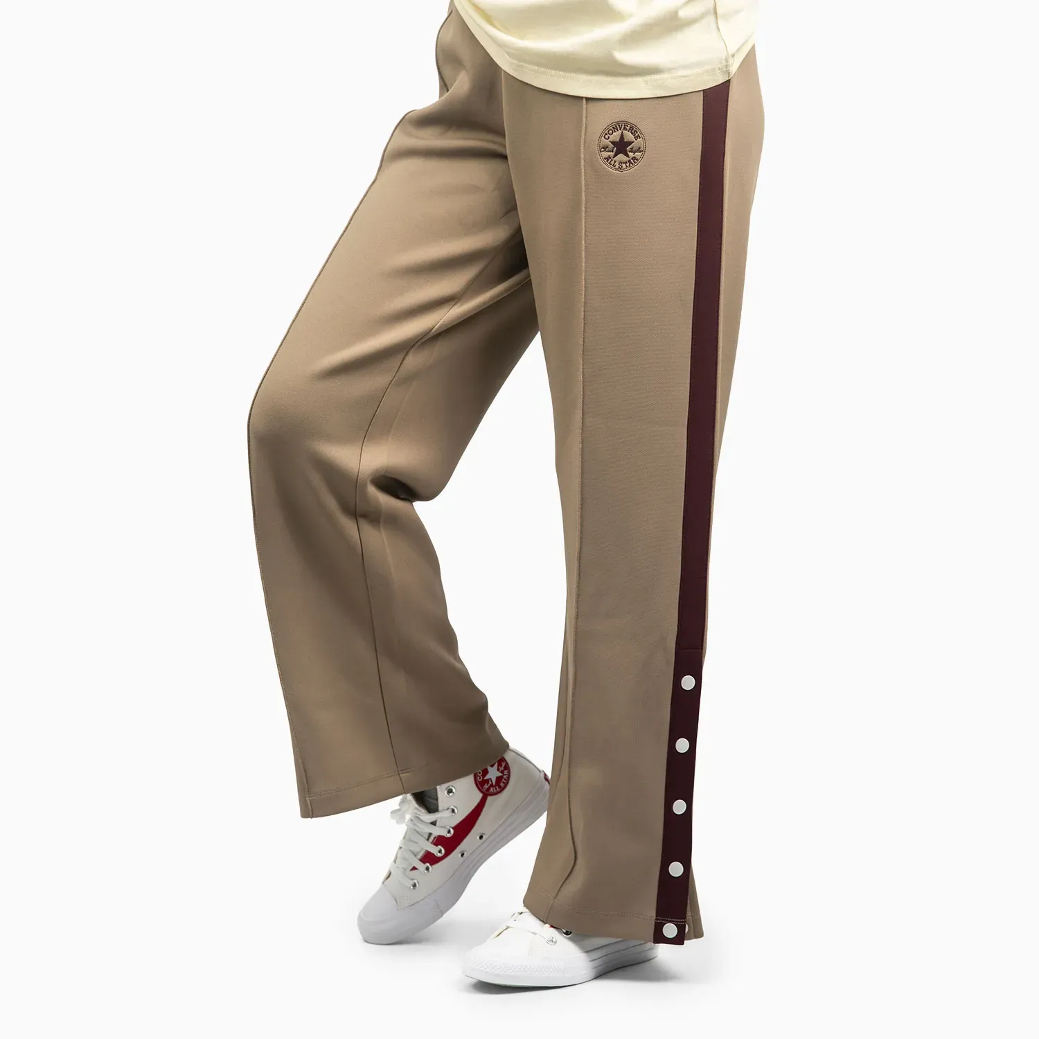 Pantalon Converse Deportivo Mujer Urban Muse color beige | Platanitos