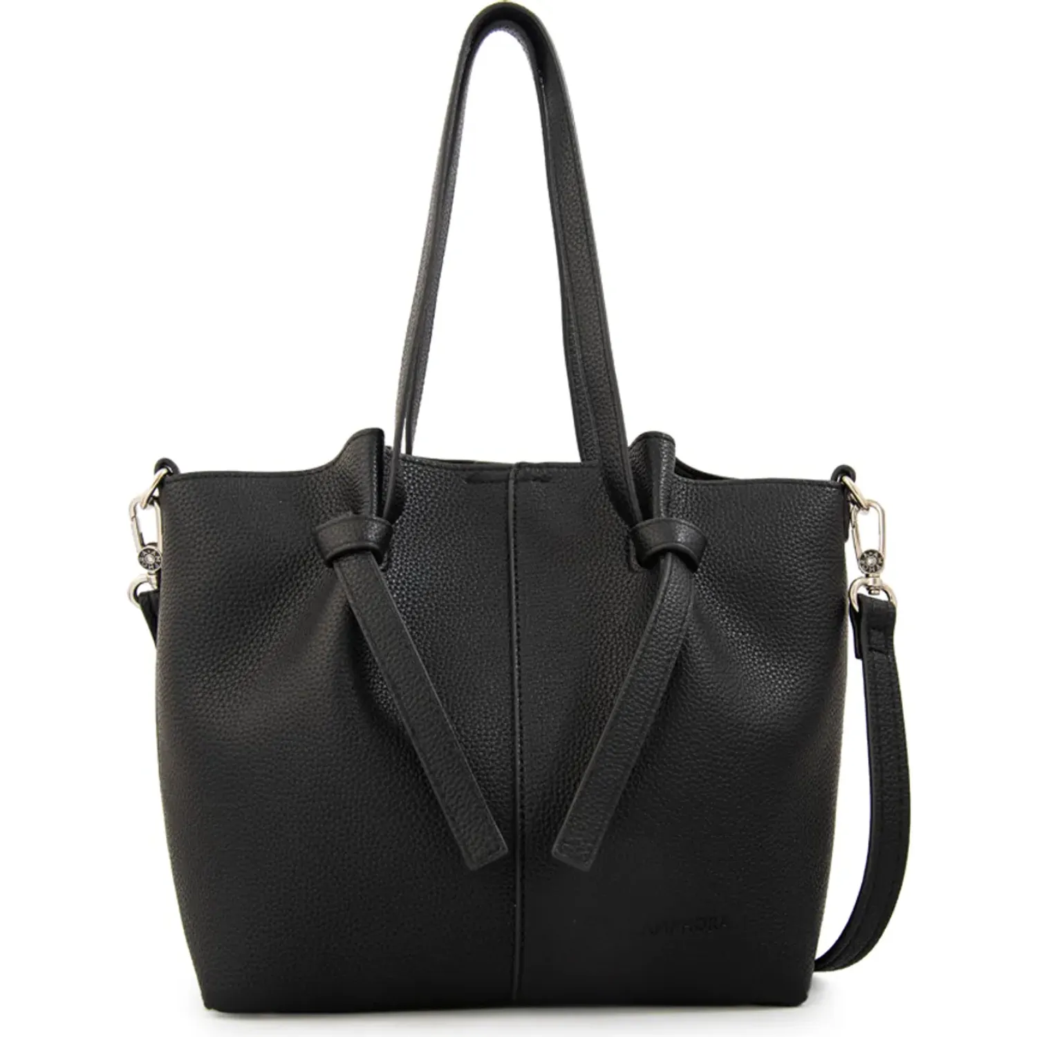 Cartera Amphora Mujer Anna color negro | Platanitos