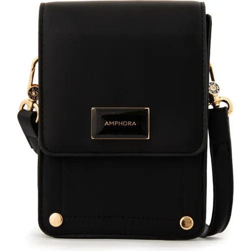Morral Amphora Mujer Canada color negro | Platanitos