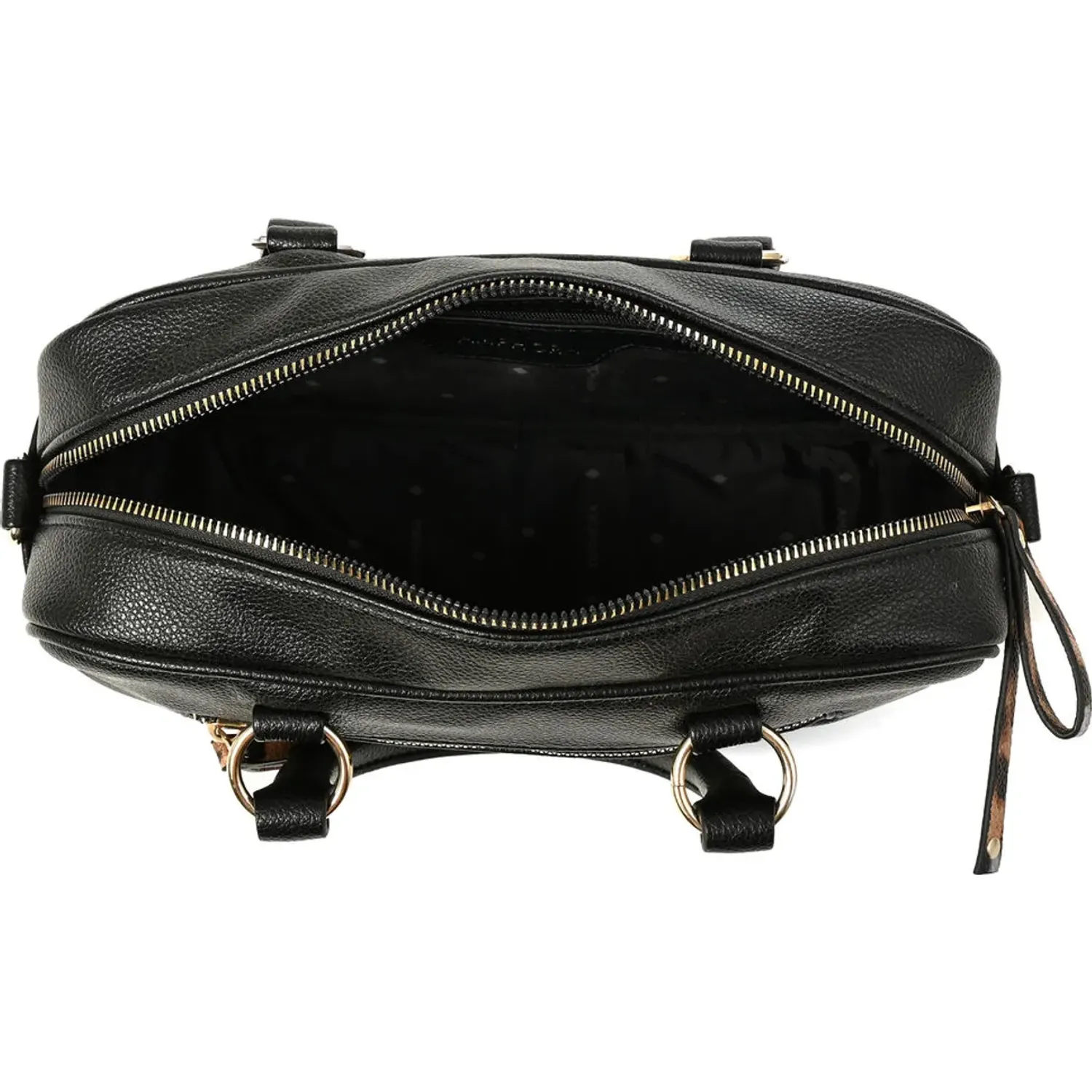Cartera Amphora Mujer Carlota color negro | Platanitos