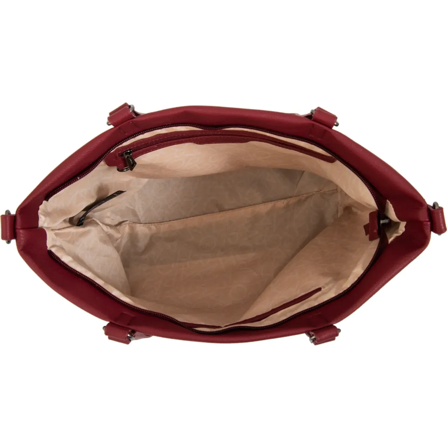 Cartera Amphora Mujer Carolina color rojo oscuro / vino | Platanitos