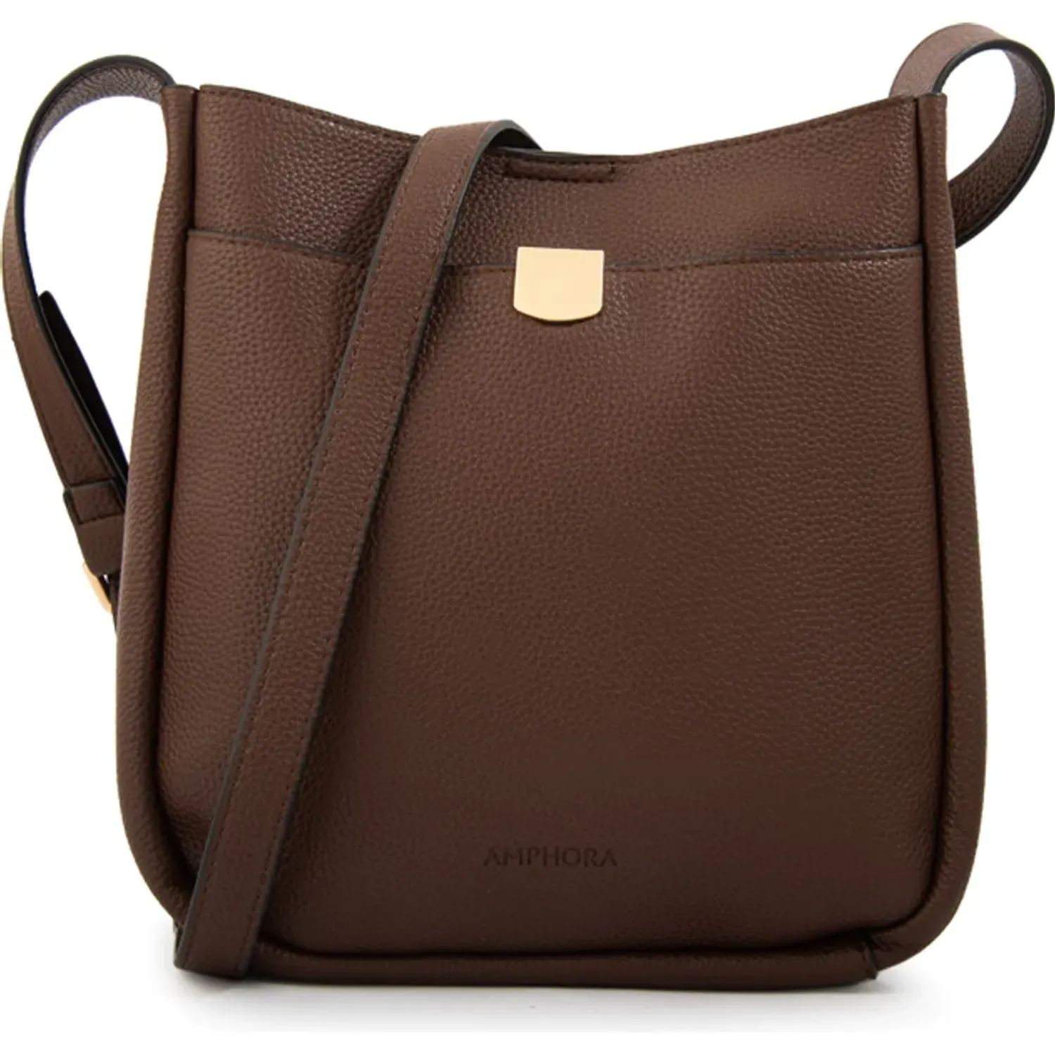 Morral Amphora Mujer Catalina color cafe oscuro | Platanitos
