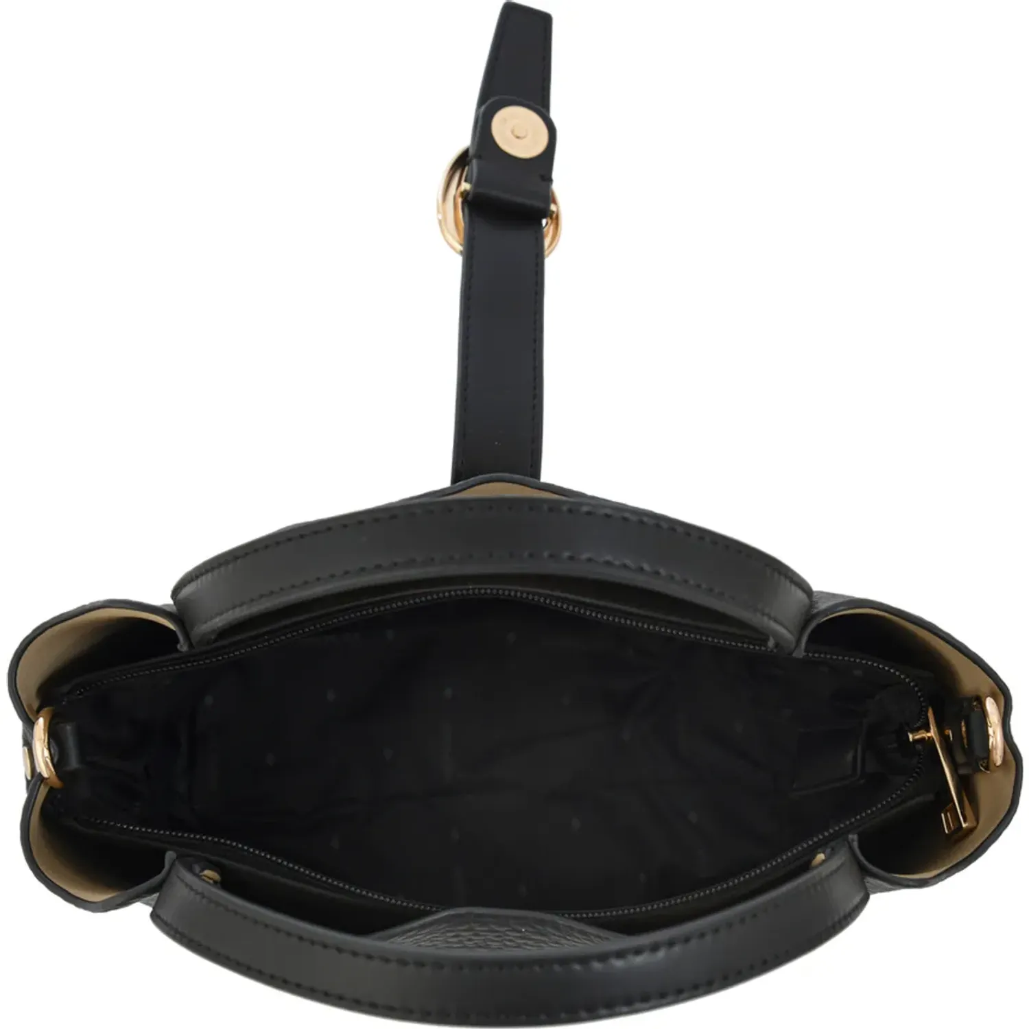 Cartera Amphora Mujer Damaris color negro | Platanitos