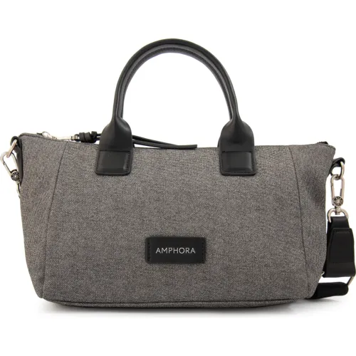 Morral Amphora Mujer Emma color negro | Platanitos