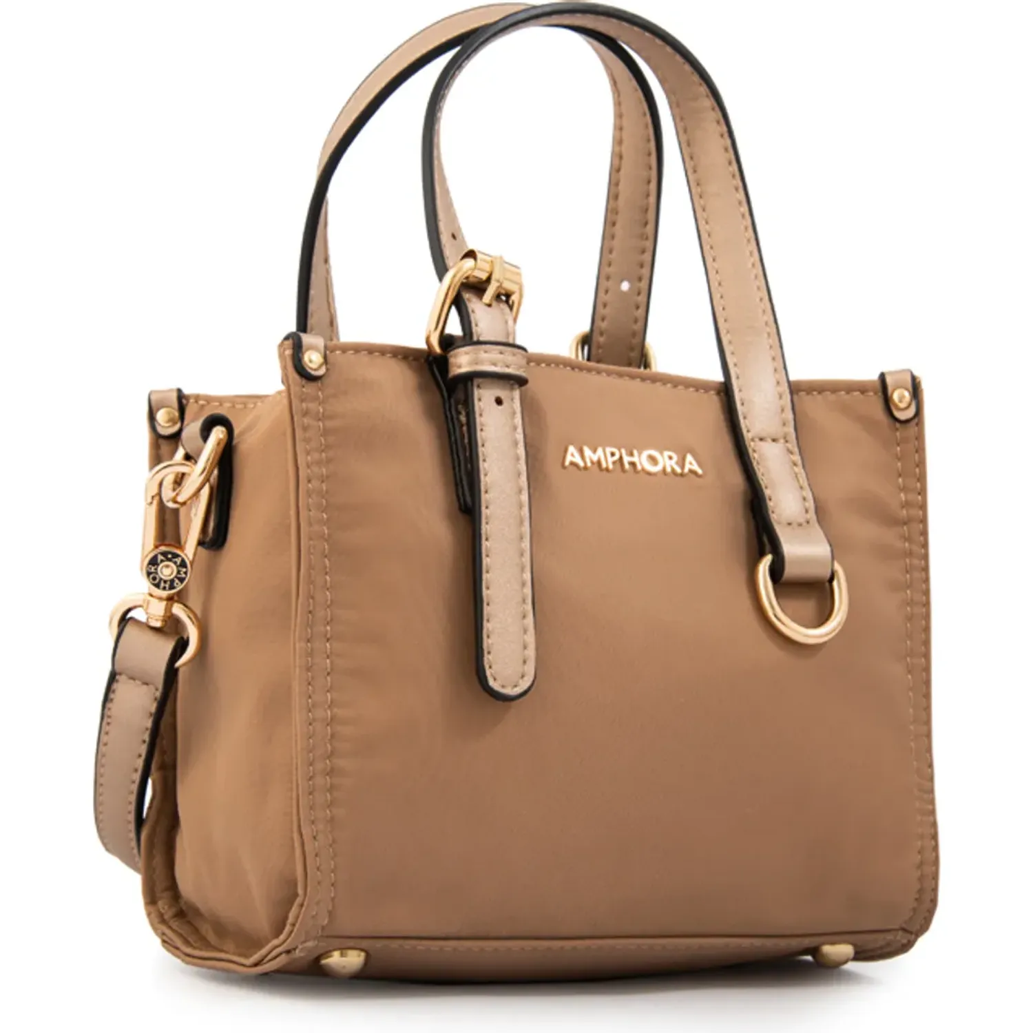 Morral Amphora Mujer Fiorela color beige oscuro | Platanitos