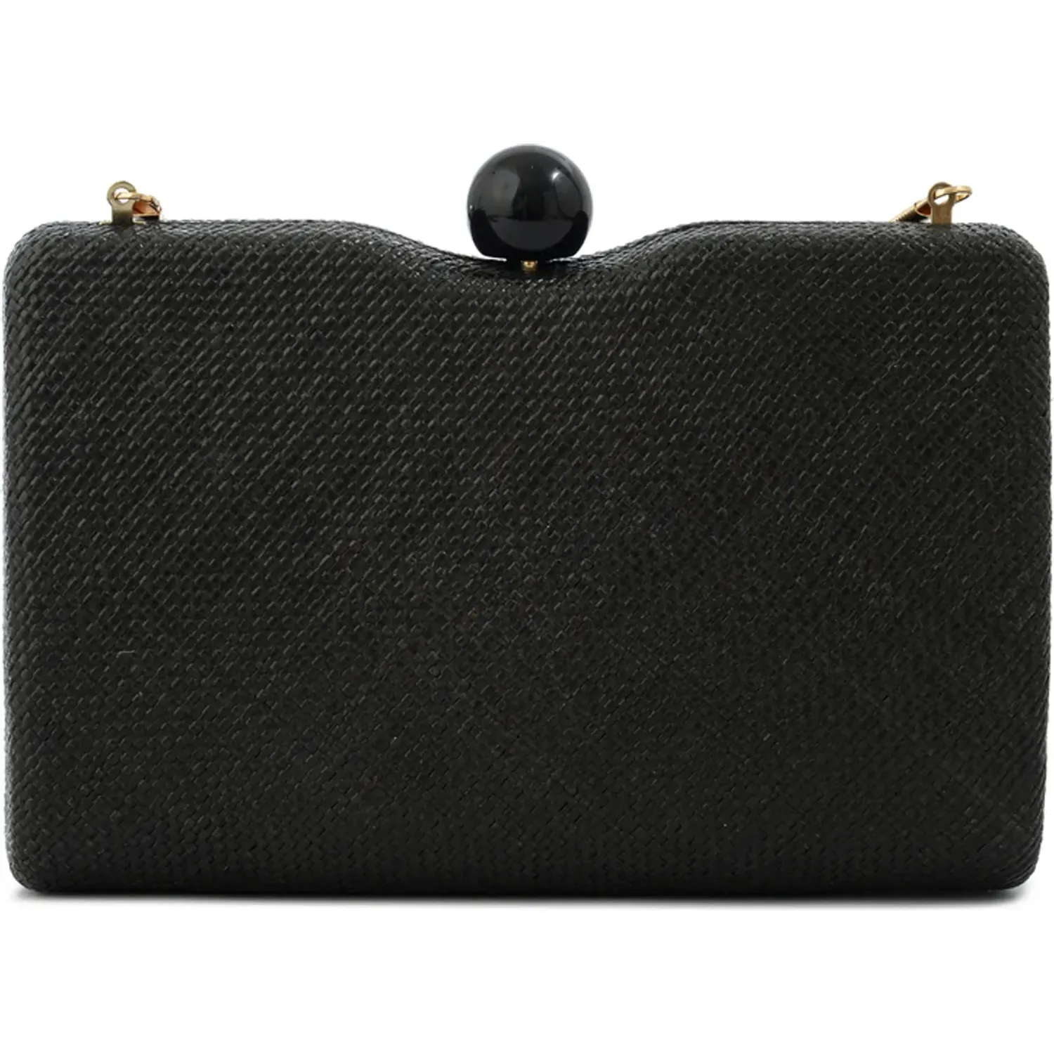 Cartera Amphora De Fiesta Mujer Isaura color negro | Platanitos
