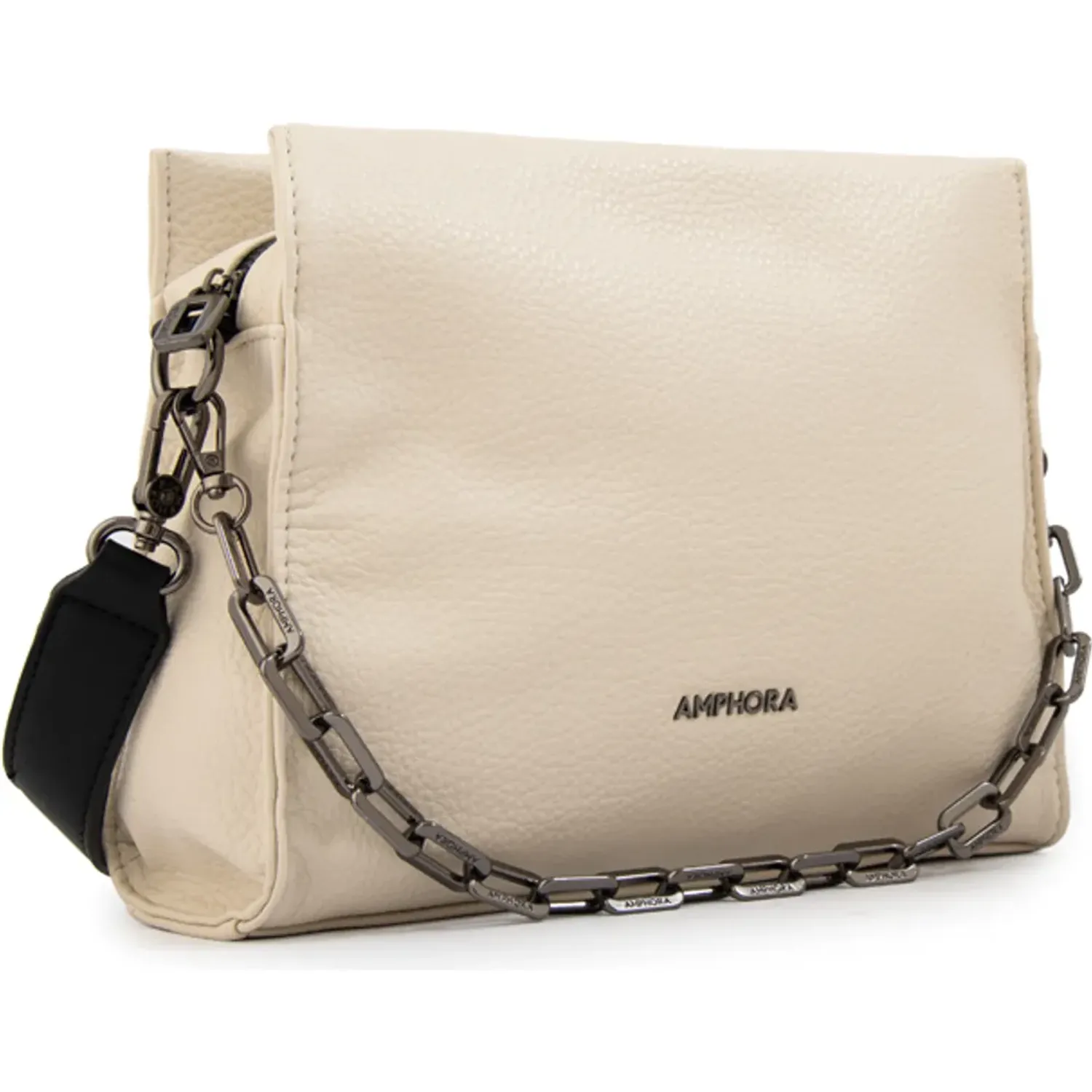 Morral Amphora Mujer Ivana color blanco especial | Platanitos