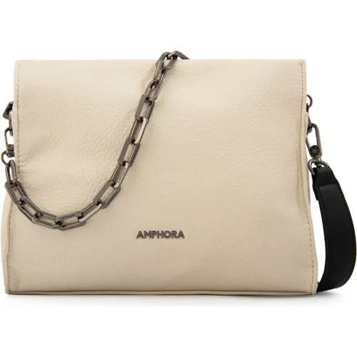 Morral Amphora Mujer Ivana color blanco | Platanitos
